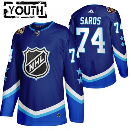 Nashville Predators Juuse Saros 74 2022 NHL All-Star Blauw Authentic Shirt - Kinderen